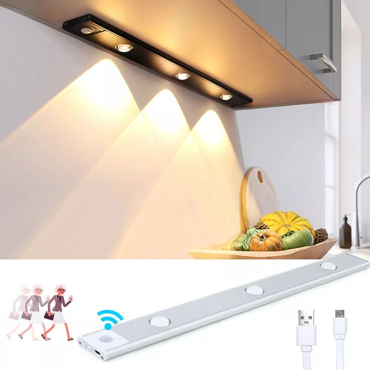 Wireless LED Cabinet Light with Motion Sensor